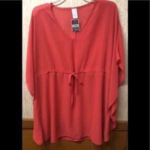 Brand new with the tags West Loop women’s bathing suit cover-up one size